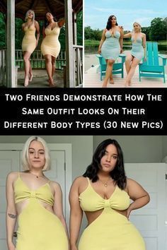 Lee más sobre el artículo Two Friends Demonstrate How The Same Outfit Looks On Their Different Body Types (30 New Pics)